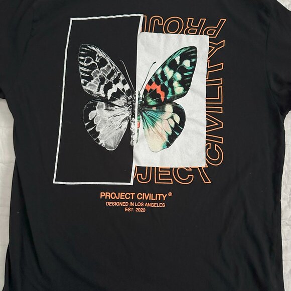 Butterfly Streetwear T-shirt - Picture 3 of 3